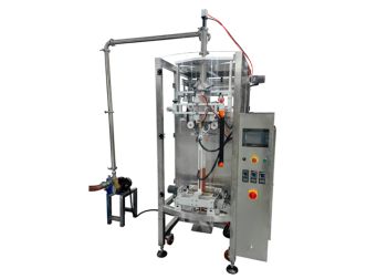 液体真空包装机应用-420GL全自动大背封液体包装机