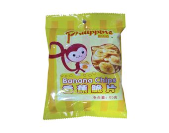 香蕉片-片状颗粒包装机械案例